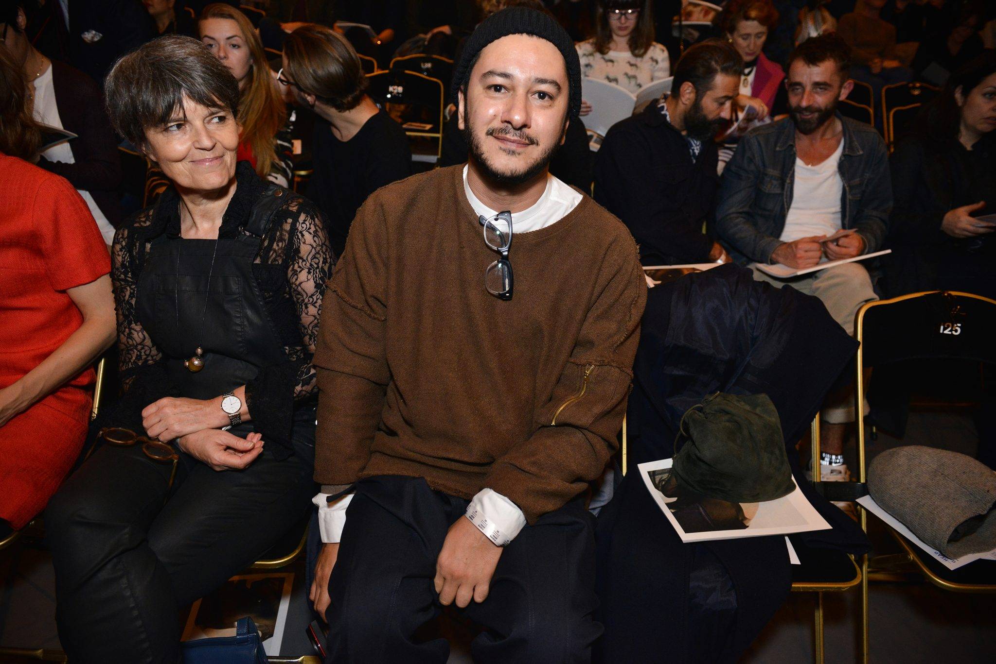  - HEAD students march by