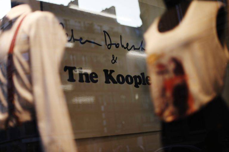 Lancement collection Peter Doherty x The Kooples
