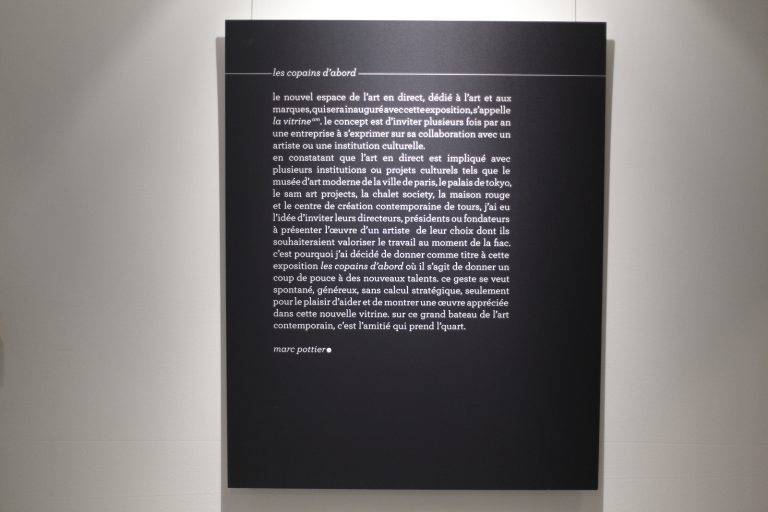 Vernissage ‘Les copains d’abord’