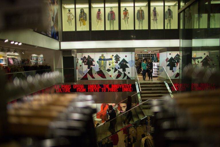 Shopping privé Uniqlo x Andrea Crews