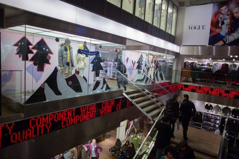 Shopping privé Uniqlo x Andrea Crews