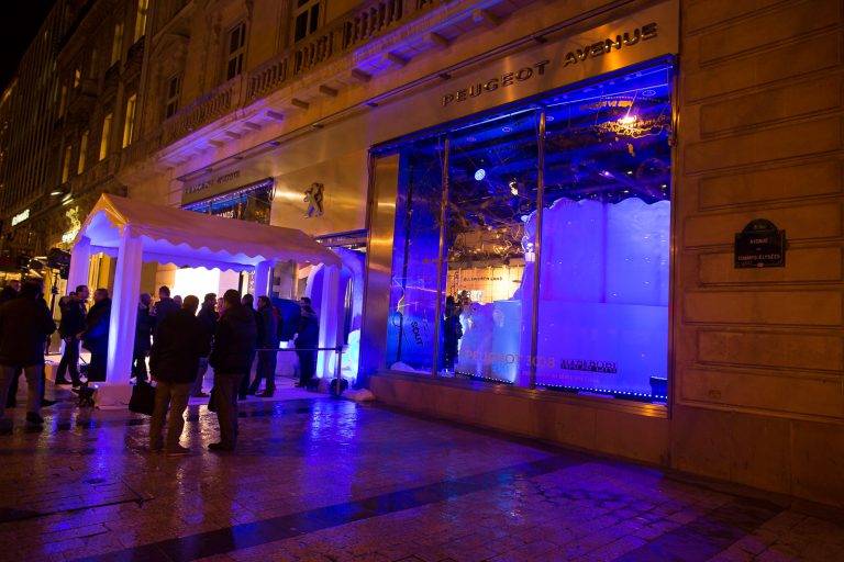 Lancement du pop-up store Peugeot 3008 x Napapijri