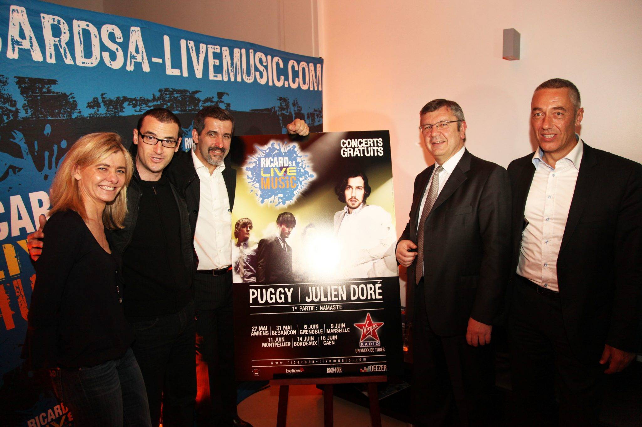  - Lancement Tournée Ricard Live Music 2011