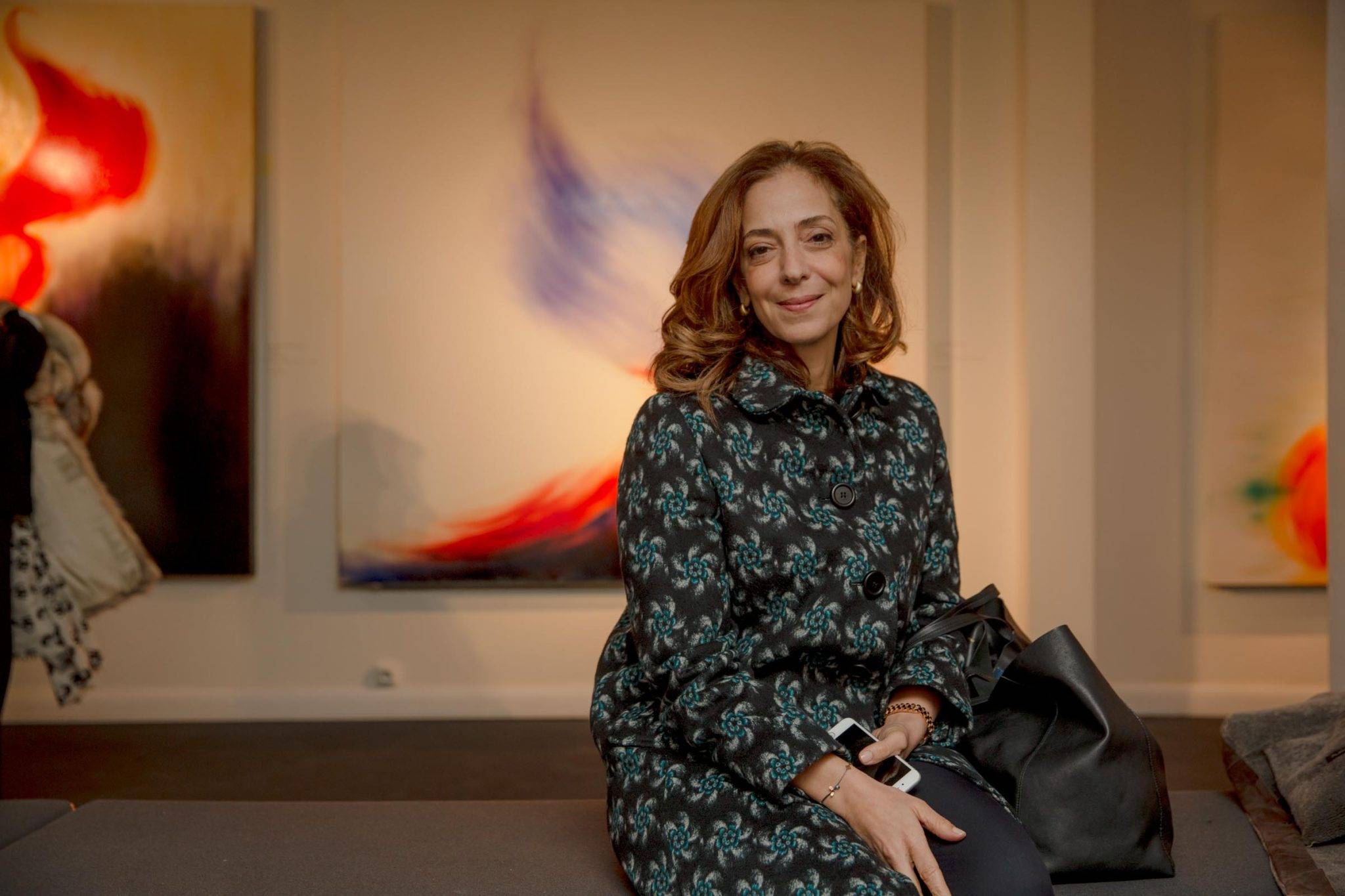  - Mouna Rebeiz peint la musique chez Pierre-Alain Challier