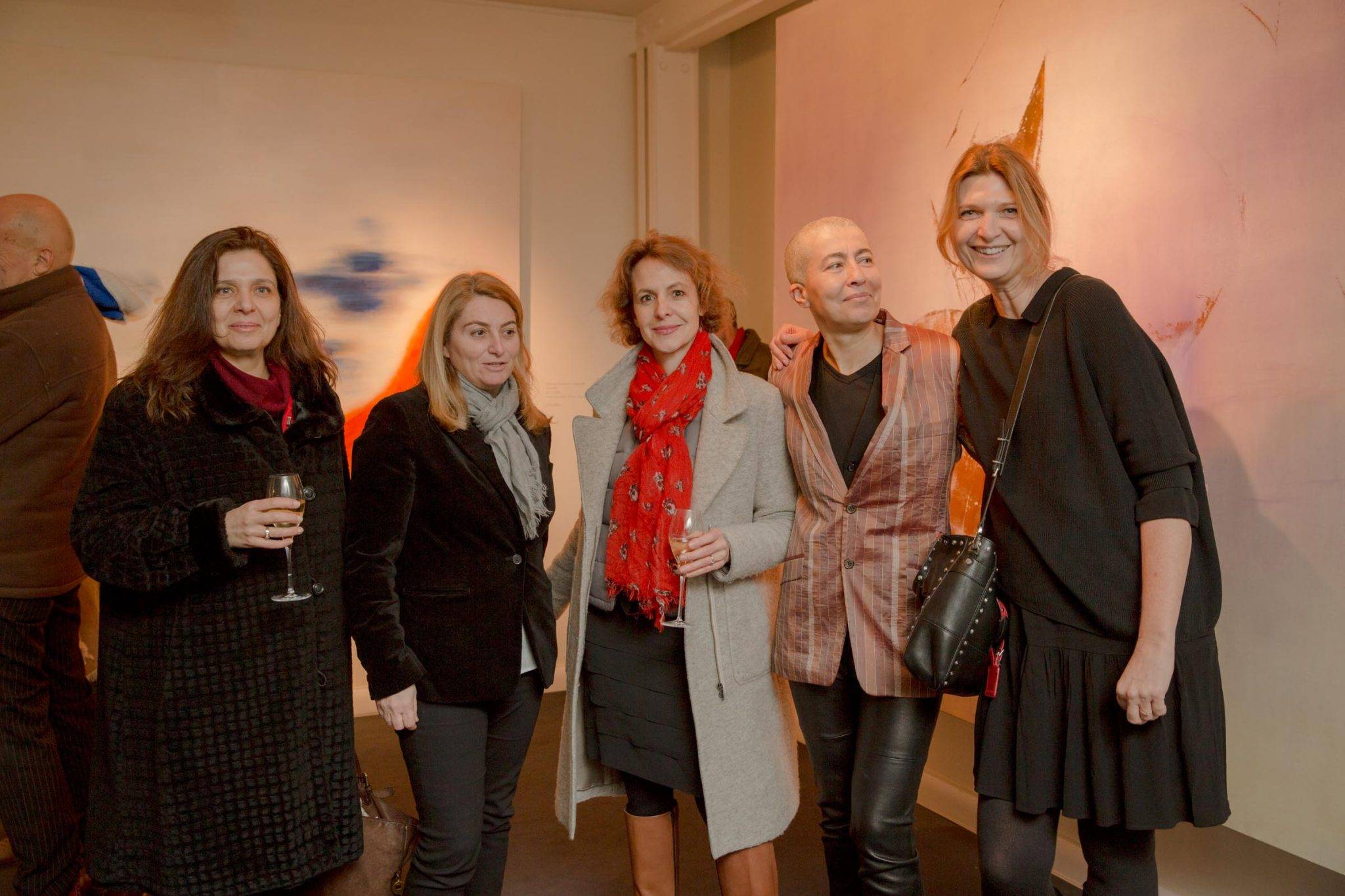  - Mouna Rebeiz paints music at Pierre-Alain Challier’s house