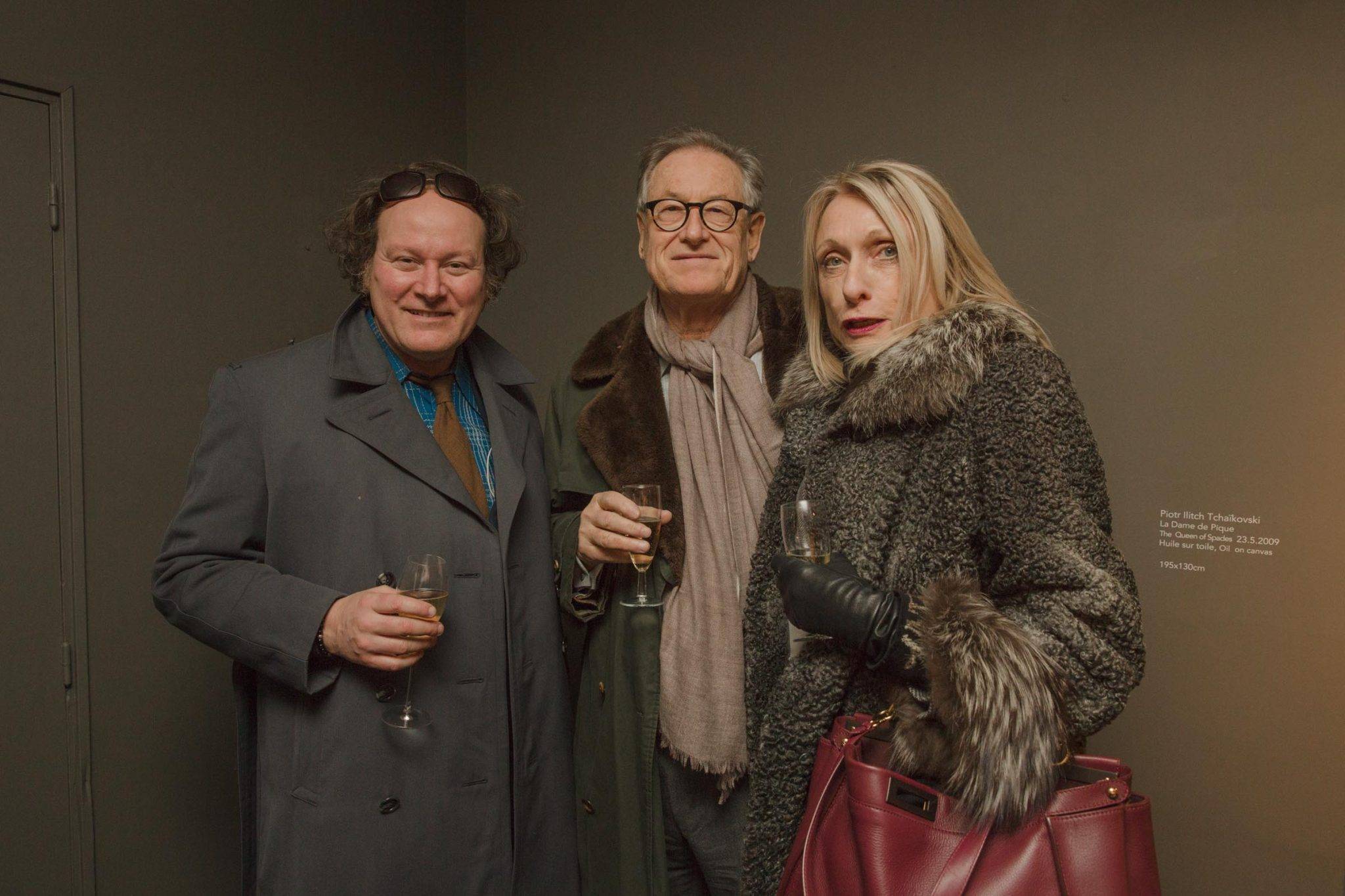  - Mouna Rebeiz paints music at Pierre-Alain Challier’s house