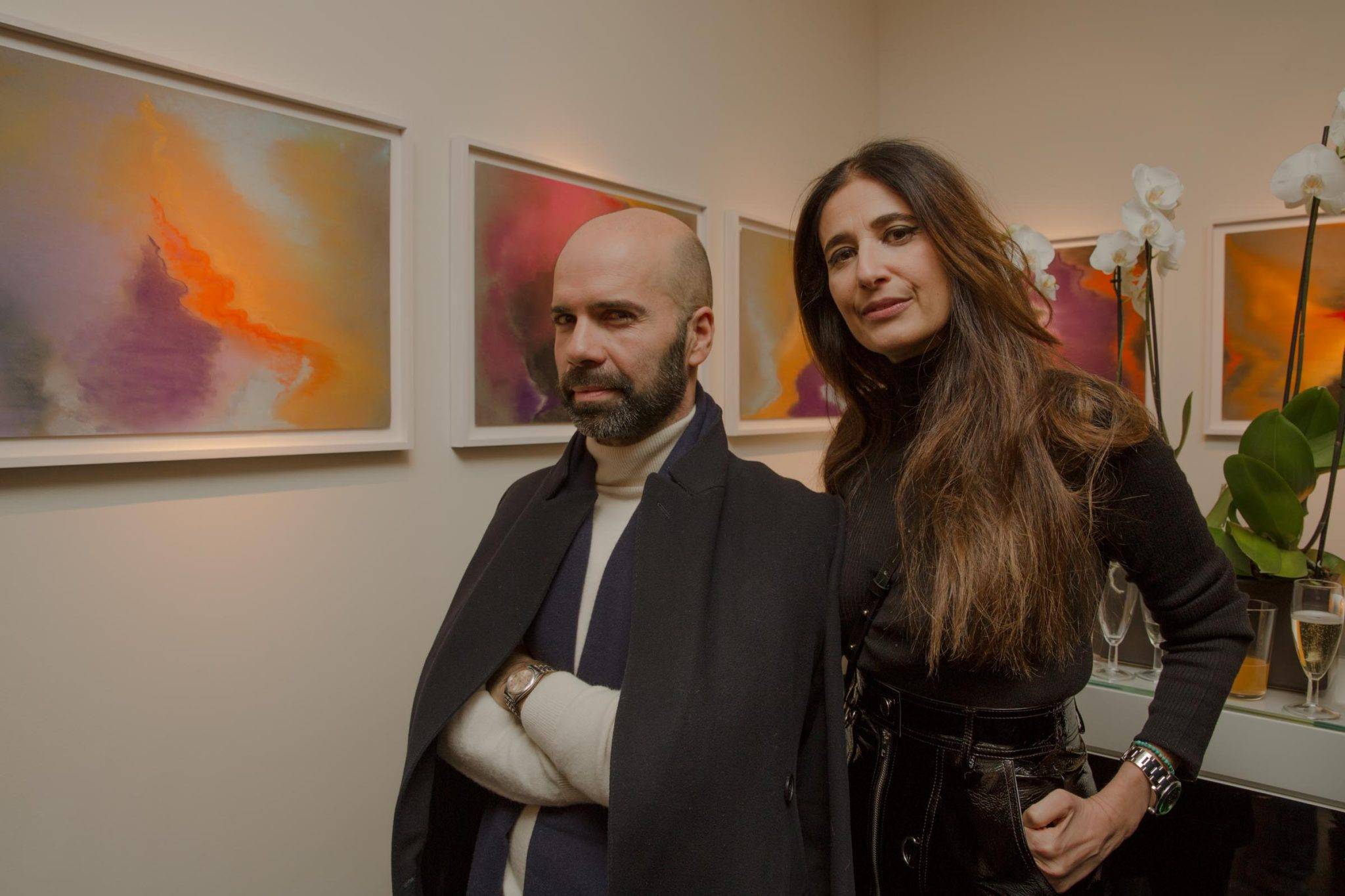  - Mouna Rebeiz peint la musique chez Pierre-Alain Challier