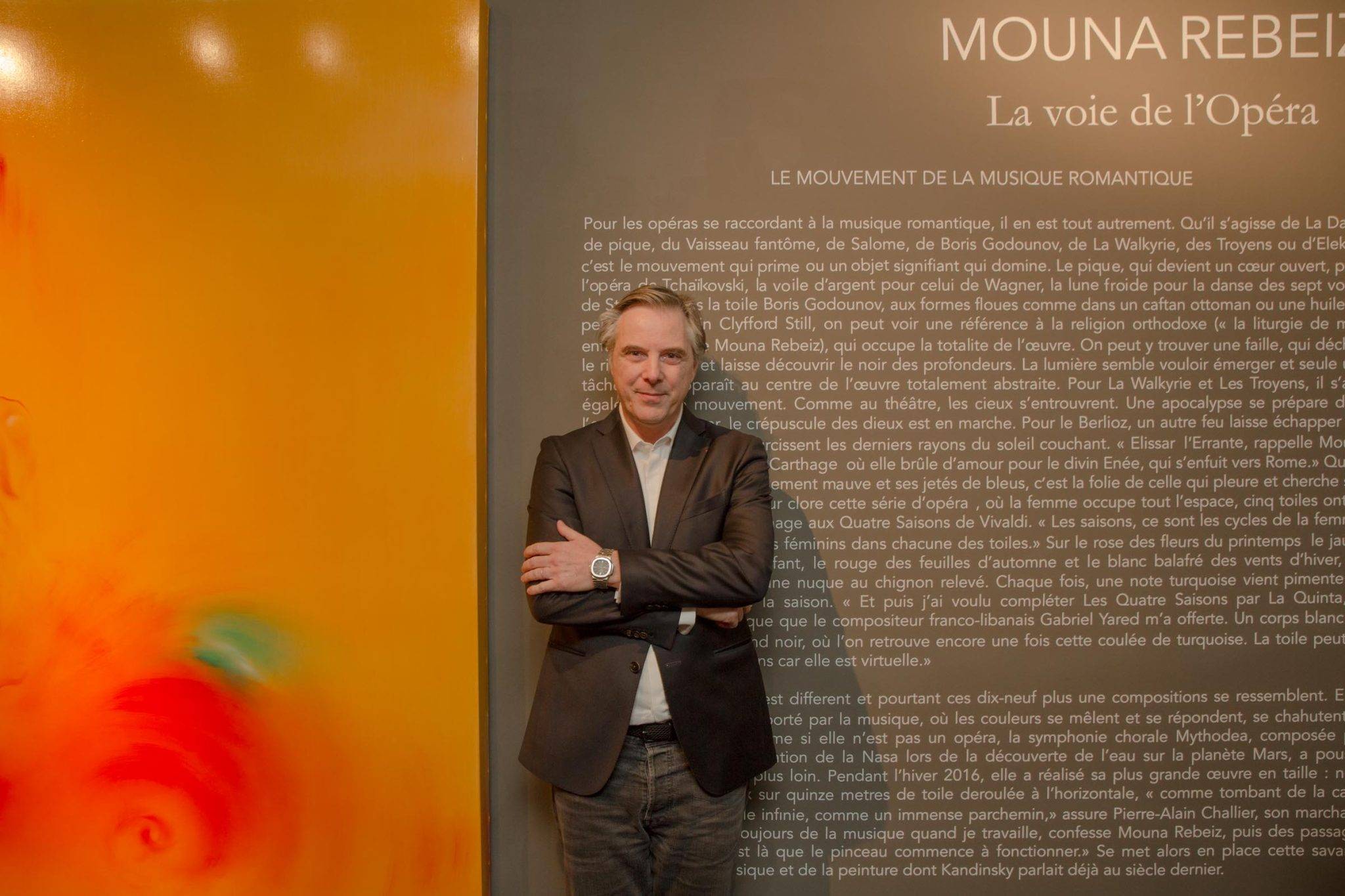  - Mouna Rebeiz peint la musique chez Pierre-Alain Challier