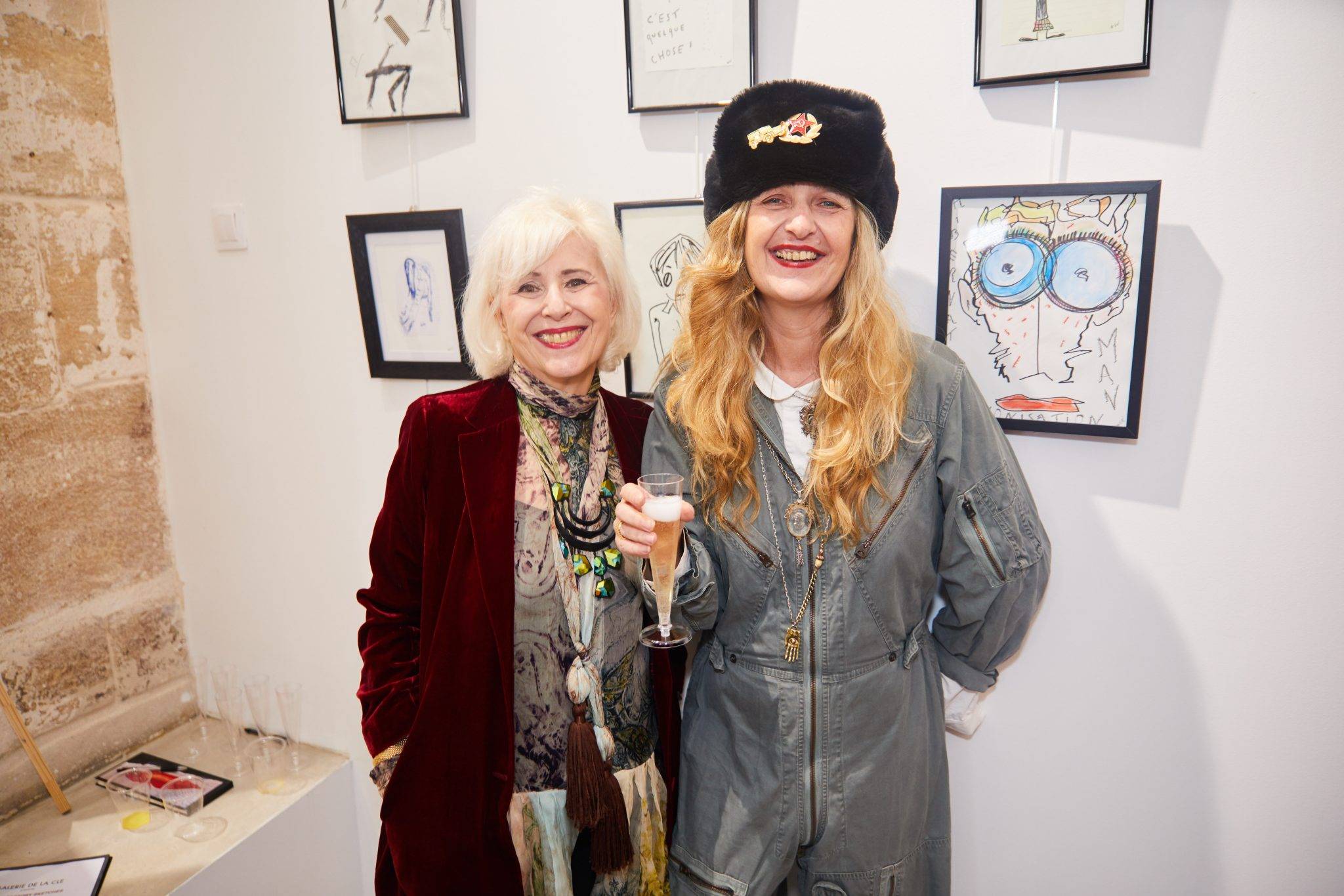  - Les croquis thérapeutiques de Géraldine Beigbeder à la Galerie de la Clé