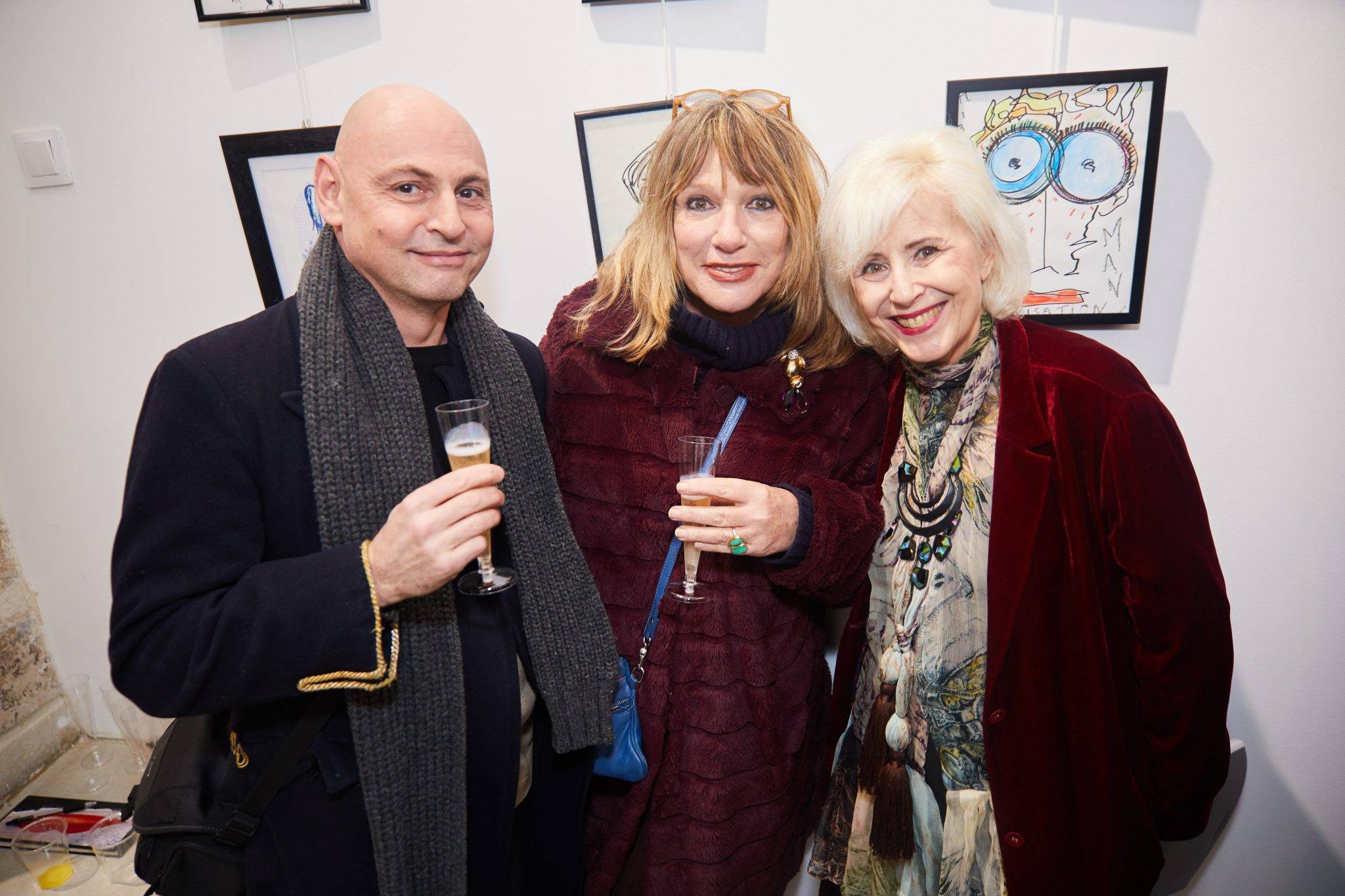  - Les croquis thérapeutiques de Géraldine Beigbeder à la Galerie de la Clé