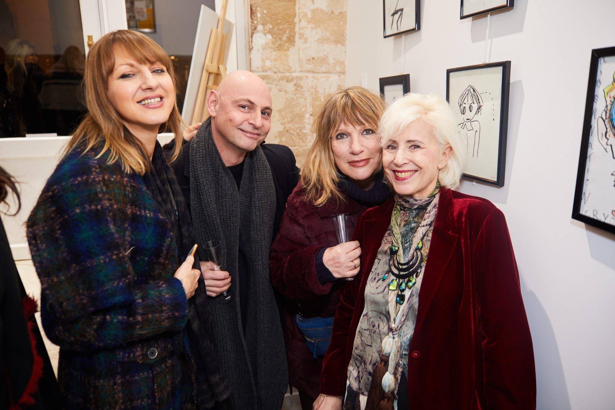  - Les croquis thérapeutiques de Géraldine Beigbeder à la Galerie de la Clé
