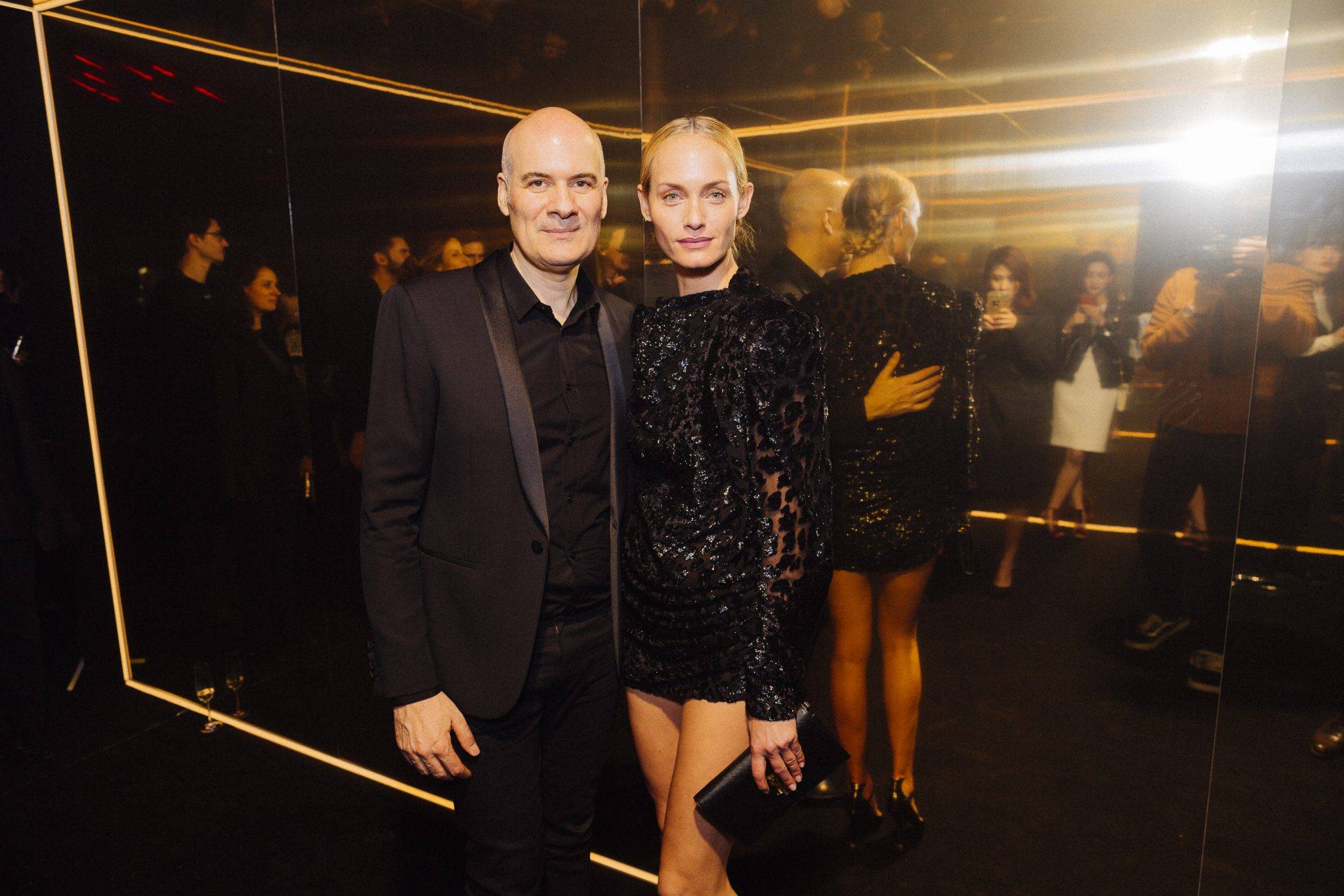  - Zoë Kravitz and Travis Scott shake the YSL Beauty Club