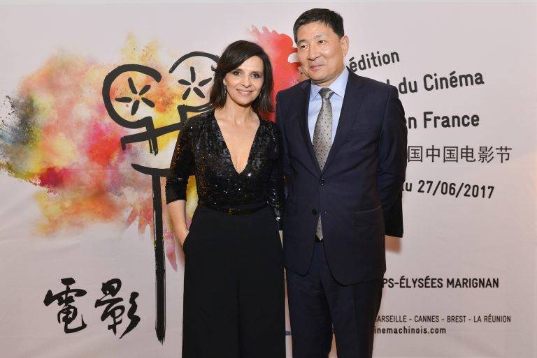  - Juliette Binoche se joint à Anne Fontaine et Claude Lelouch pour le Festival du Cinéma Chinois en France