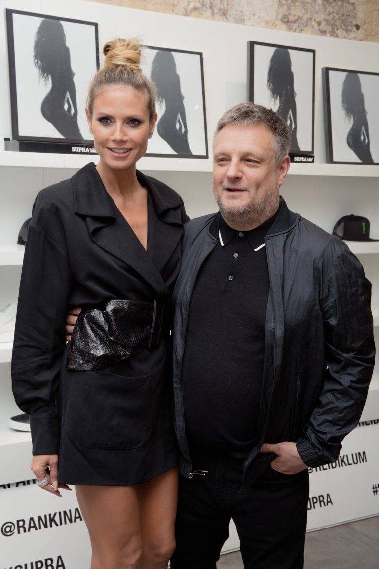  - La boutique Supra pleine à craquer pour la signature du livre « Heidi Klum by Rankin »