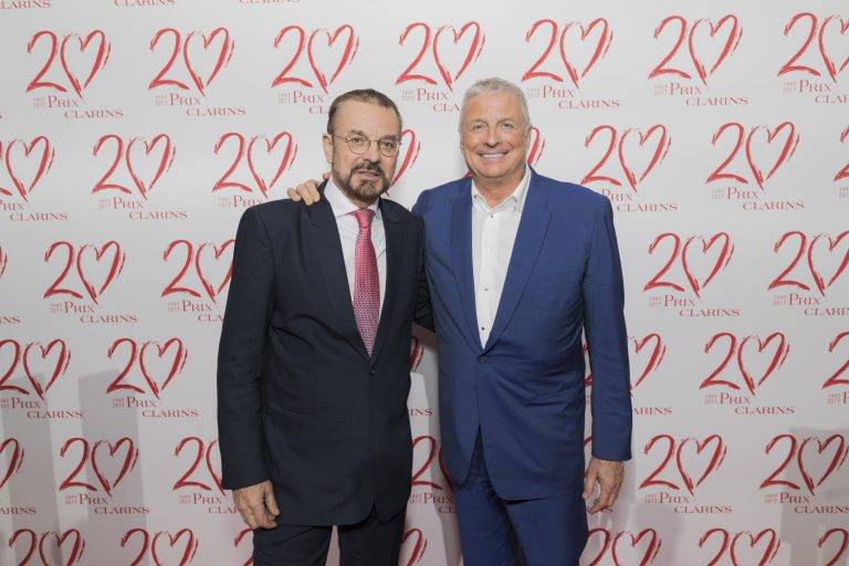 - Pour ses vingt ans, le Prix Clarins fait briller La Bonne Étoile de Laeticia Hallyday