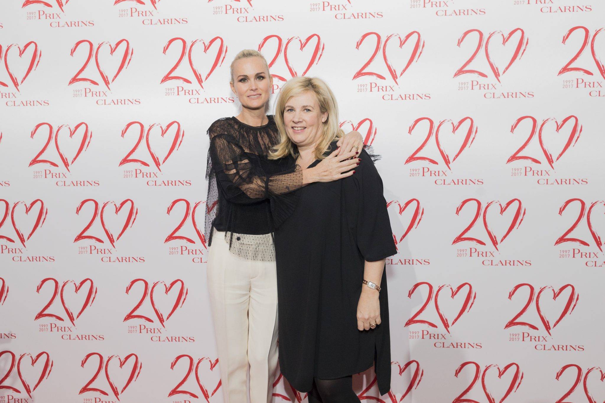  - Pour ses vingt ans, le Prix Clarins fait briller La Bonne Étoile de Laeticia Hallyday