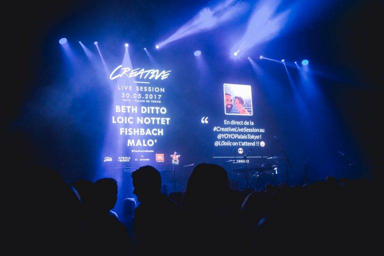 Beth Ditto, Loïc Nottet, Fishbach et Malo’ frappent fort pour la Creative Live Session #9 de Sony Music