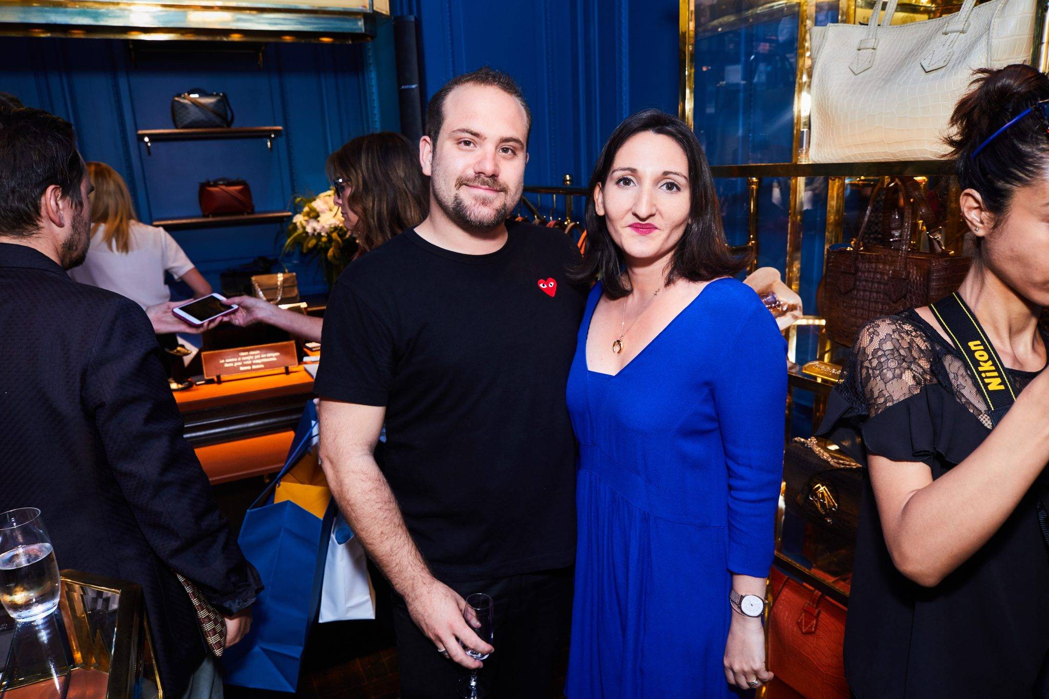  - Mélanie Huynh et Nicolas Ouchenir investissent la nouvelle boutique Moreau Paris