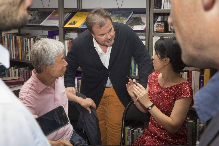  - Rencontre exceptionnelle avec Lee Ufan à la Librairie Artcurial