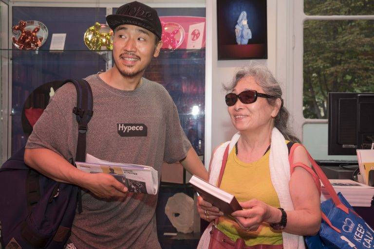 Rencontre exceptionnelle avec Lee Ufan à la Librairie Artcurial