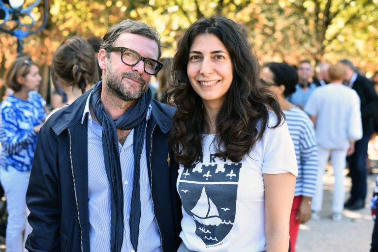  - Marie-Agnès Gillot danse dans la fontaine du Jardin du Palais-Royal pour Petit Bateau
