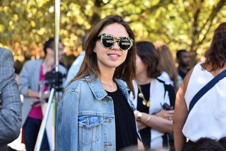  - Marie-Agnès Gillot danse dans la fontaine du Jardin du Palais-Royal pour Petit Bateau