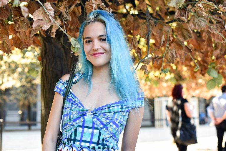  - Marie-Agnès Gillot danse dans la fontaine du Jardin du Palais-Royal pour Petit Bateau