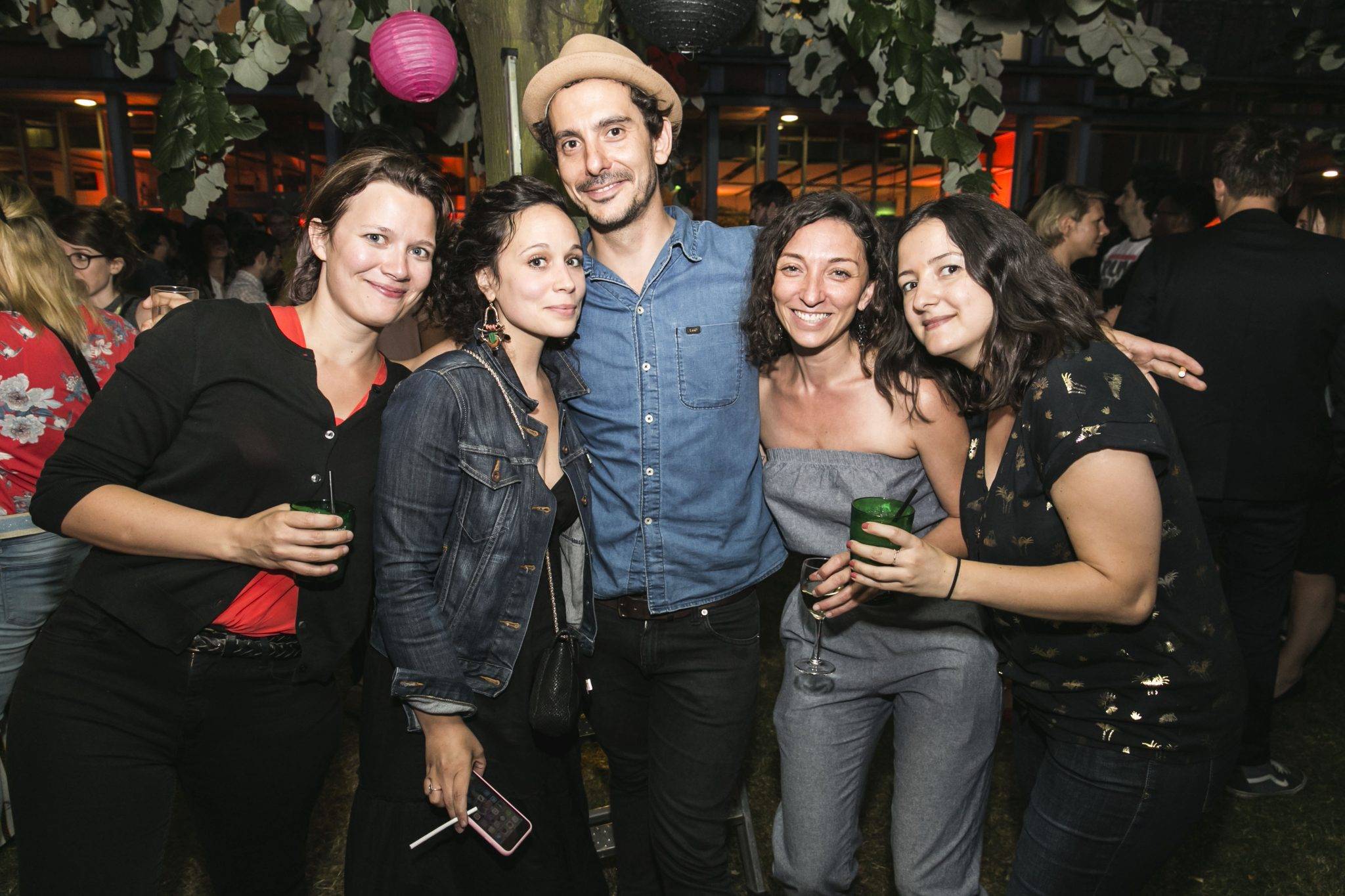  - Feder et Sônge aux platines pour la garden party de Warner Music