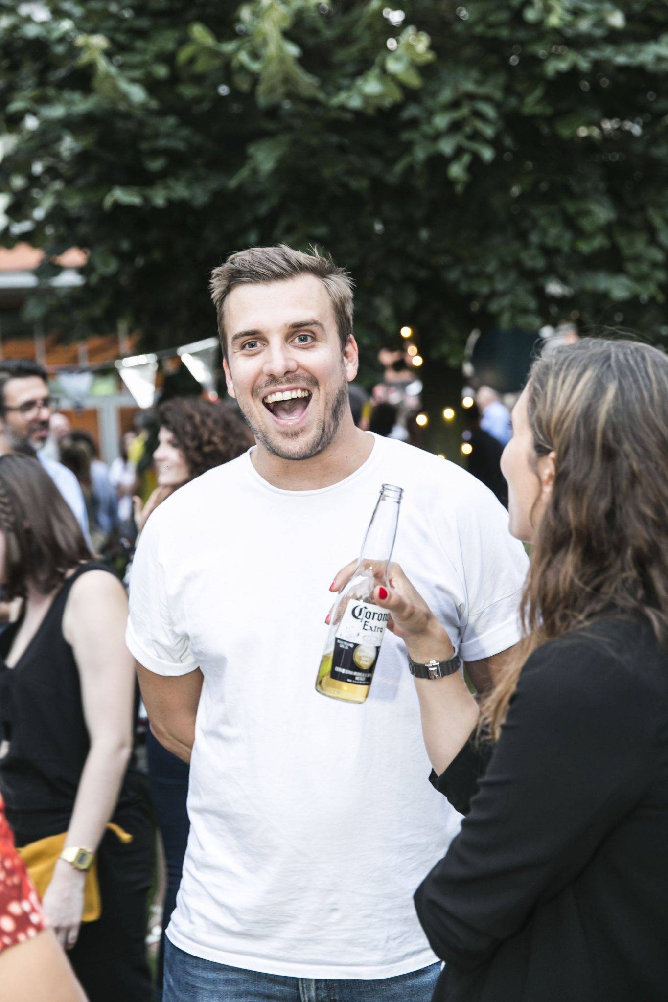  - Feder et Sônge aux platines pour la garden party de Warner Music