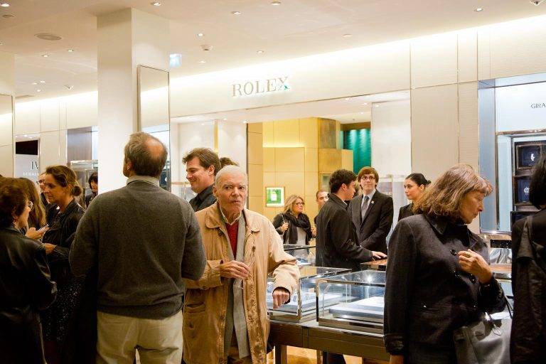 Opening of the Rolex exhibition