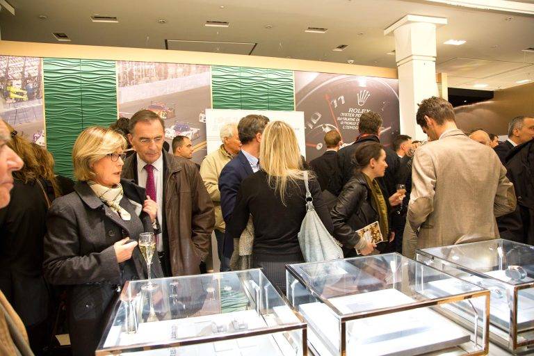 Opening of the Rolex exhibition