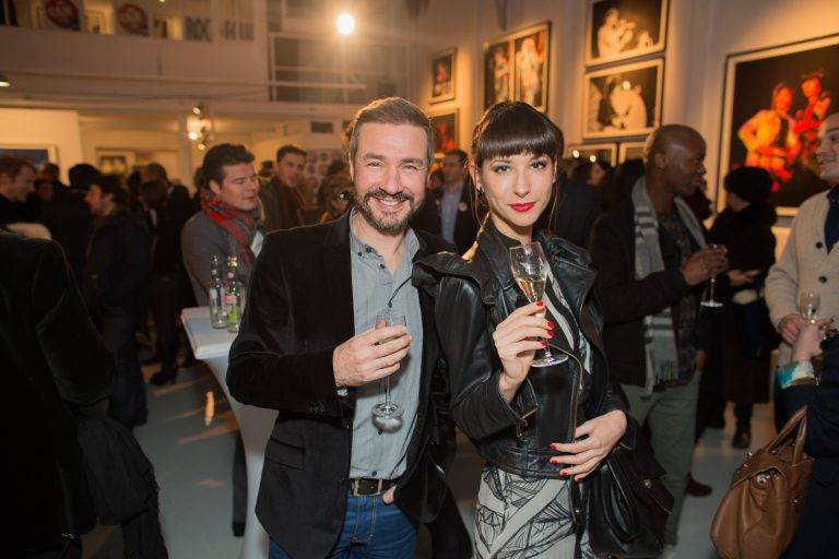  - Vernissage de l’exposition Rolling Stones avec Black XS