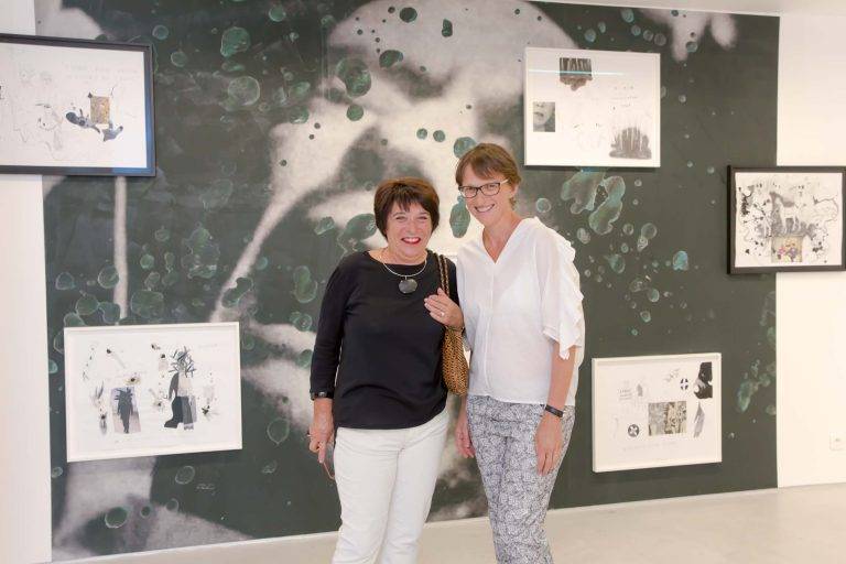  - Hélène Delprat’s pictorial account at the Christophe Gaillard Gallery