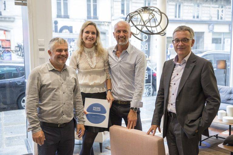  - Signature du livre ‘Pierre Paulin : l’homme et L’oeuvre’ de Nadine Descendre