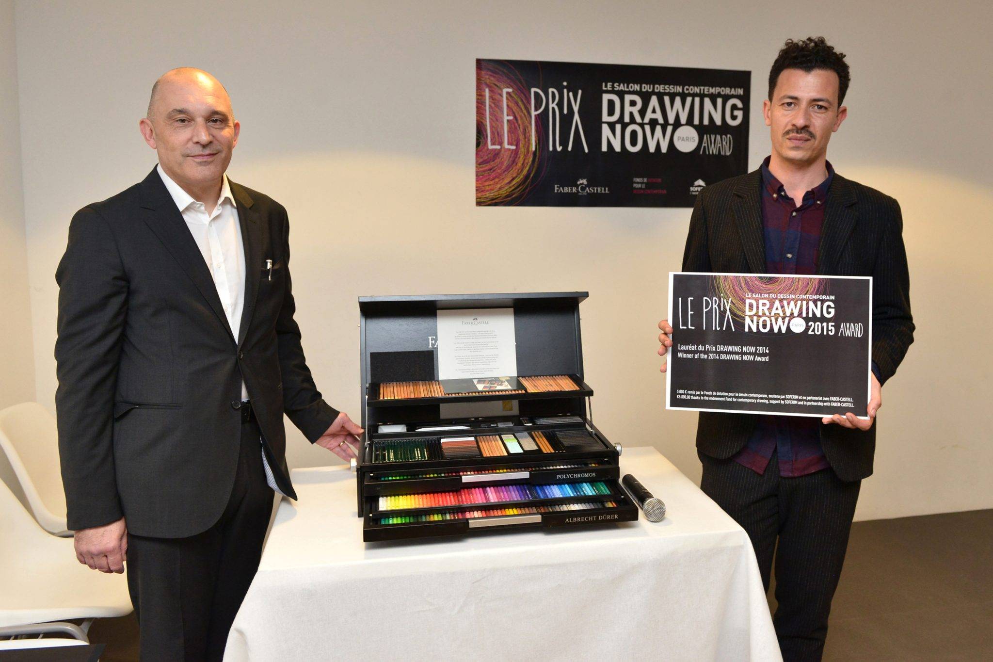  - Inauguration du Salon Drawing Now Paris 2015