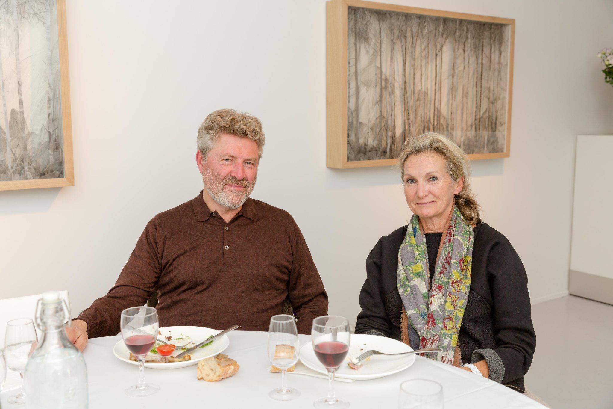 - Le dîner de la galerie Suzanne Tarasieve en l’honneur d’Eva Jospin