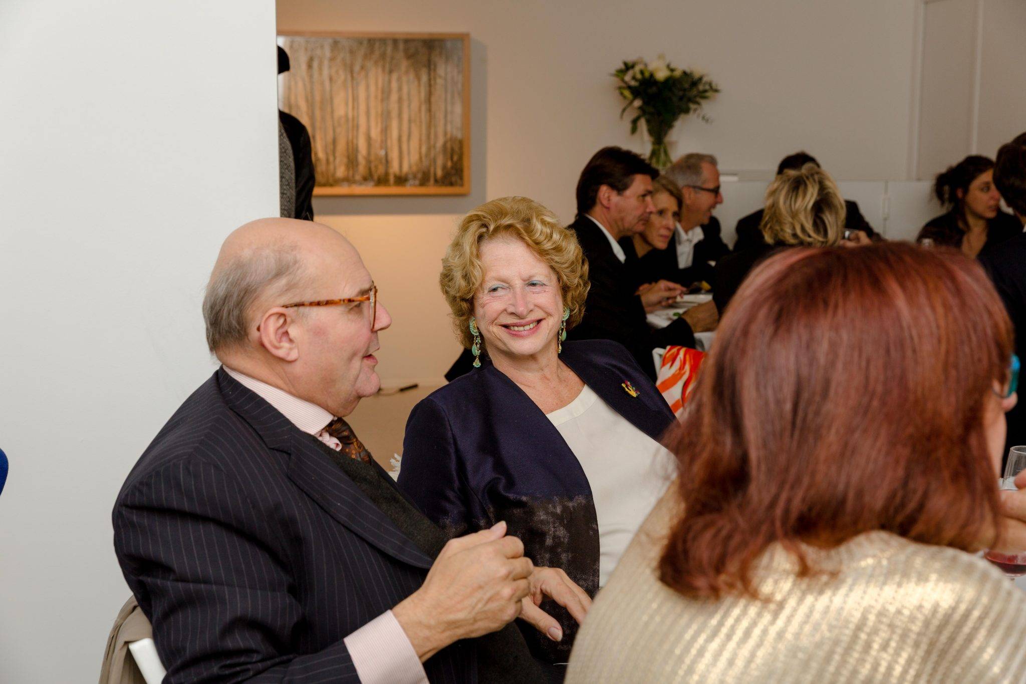  - Suzanne Tarasieve Gallery Dinner in honour of Eva Jospin