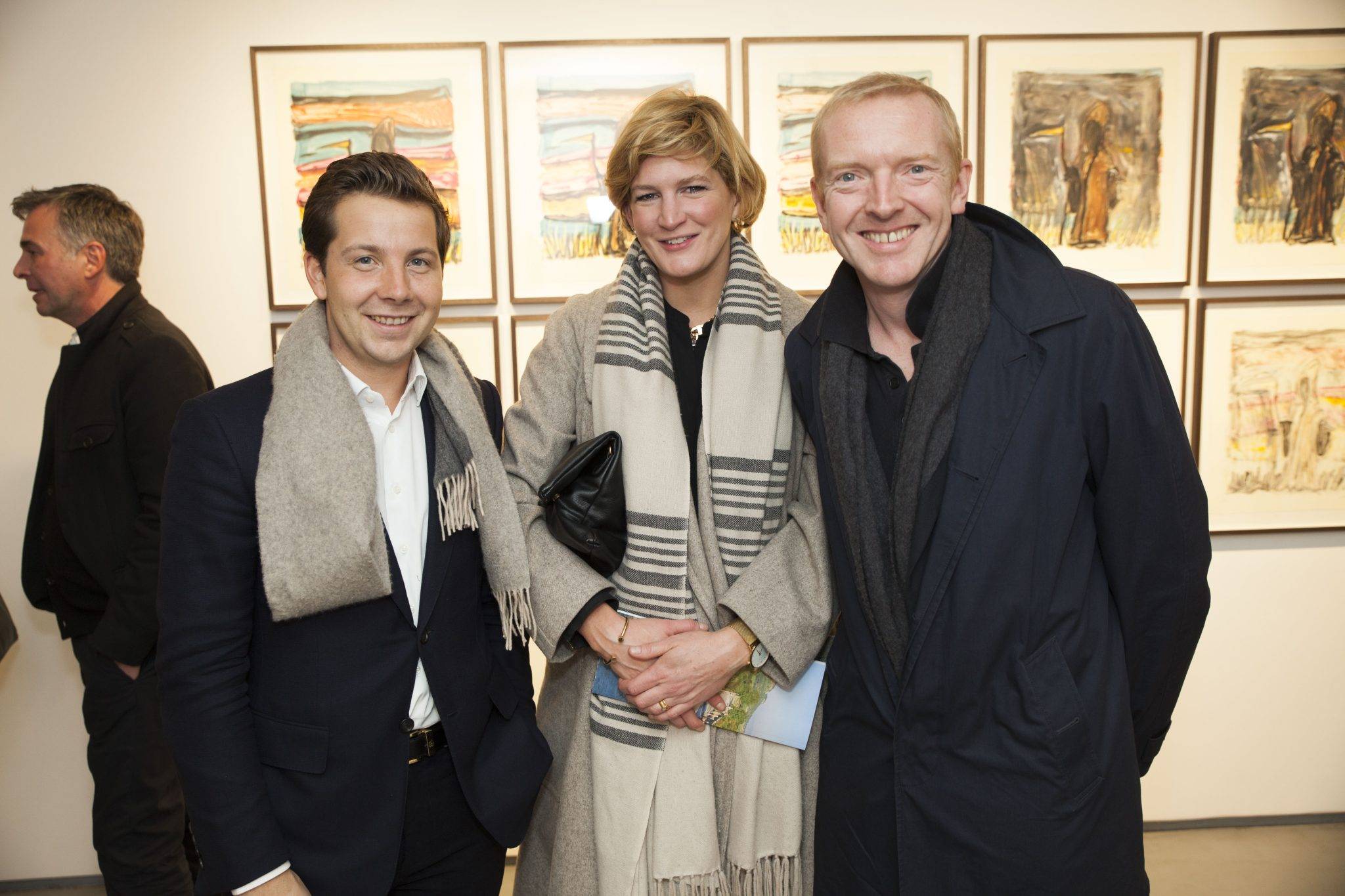  - Vernissages of the exhibitions’Picasso in the studio’ and’Josh Smith and Dieter Roth’.