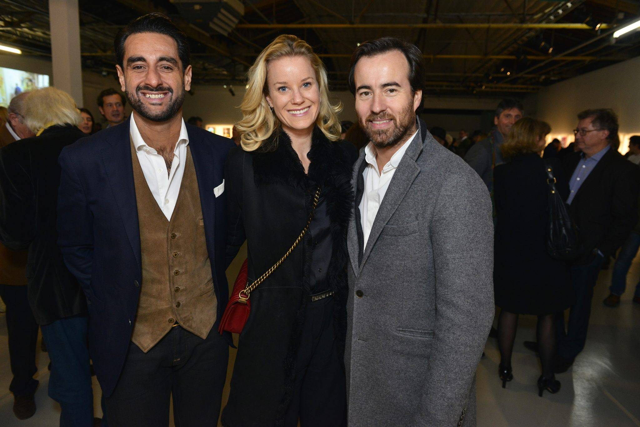  - Opening of the exhibition “Artists in the News” of Libération