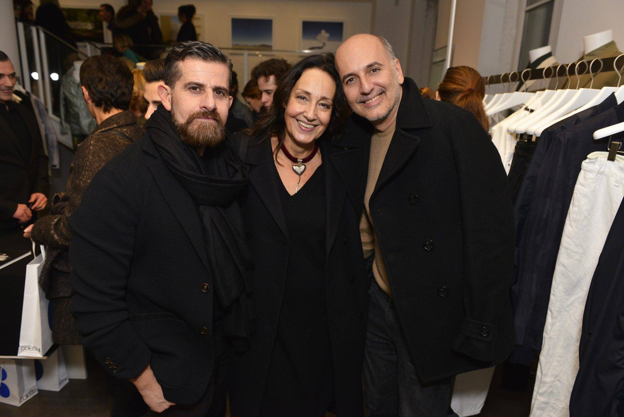  - Betony Vernon, Olivier Zahm et François Goizé chez colette