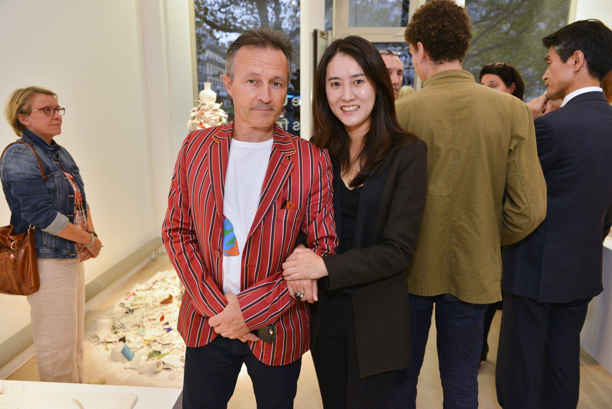  - Lee Ufan clôture sa résidence à la galerie de Sèvres