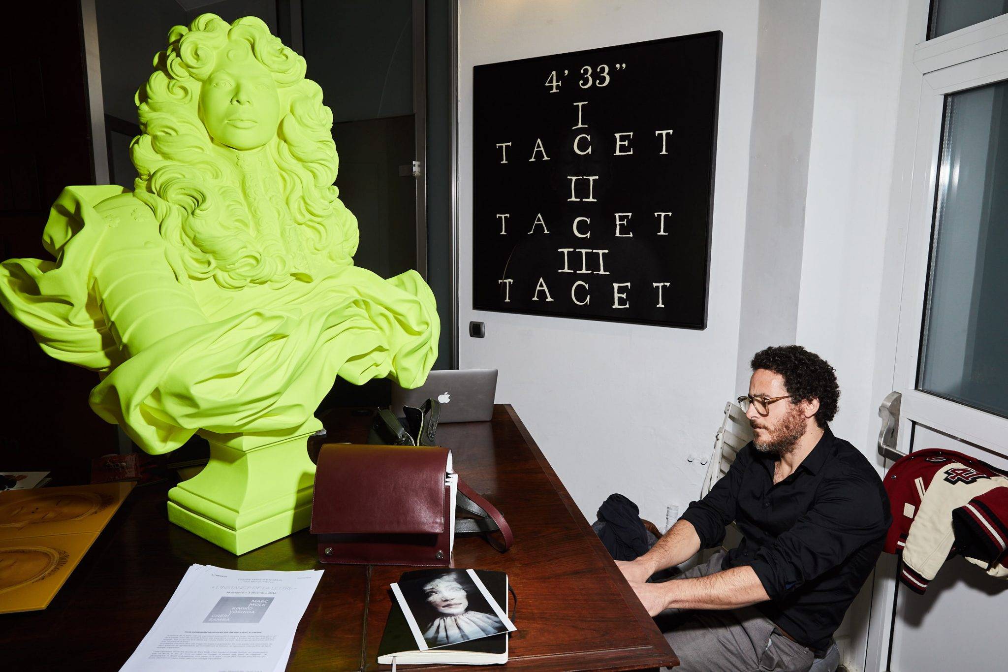  - L’ Instance de la lettre se met à table à la Galerie Marguerite Milin