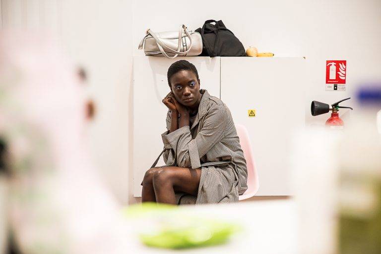  - Au premier rang du défilé Lutz Huelle printemps-été 2019