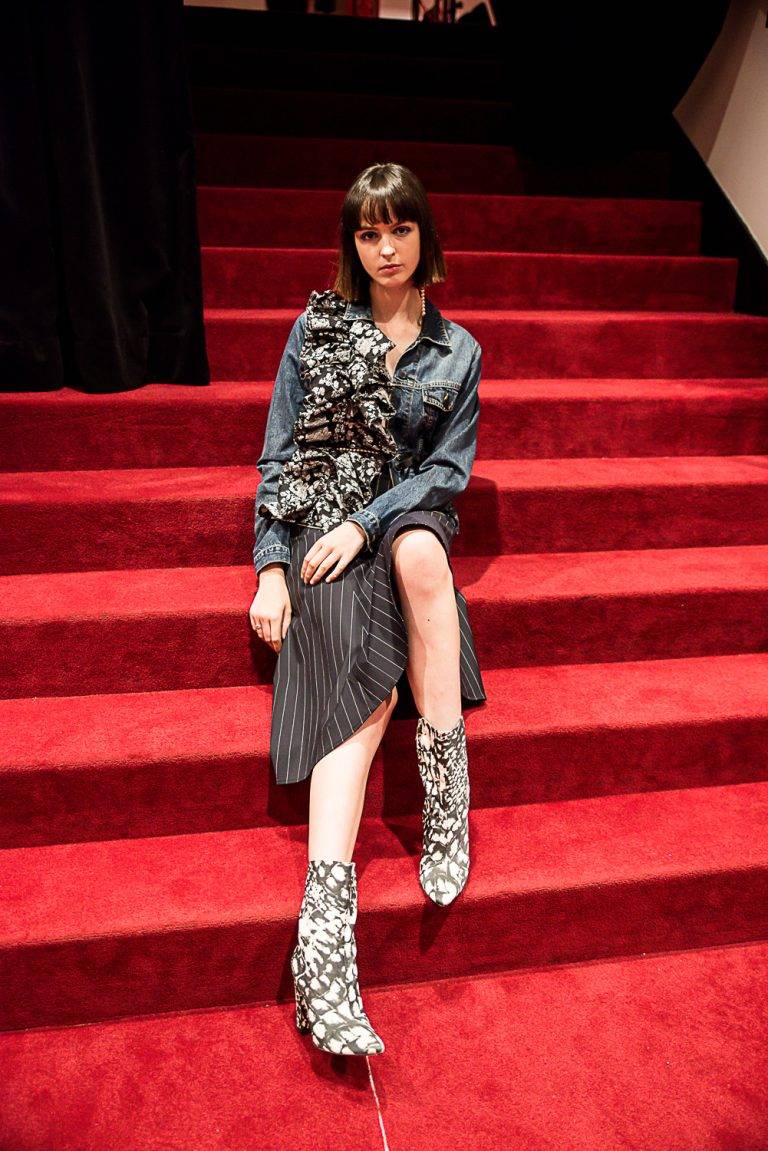  - Au premier rang du défilé Lutz Huelle printemps-été 2019