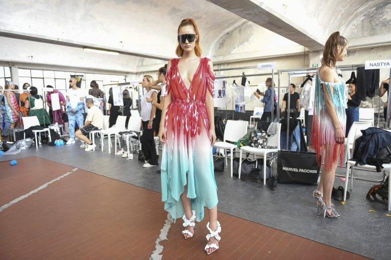  - À Milan, Winnie Harlow et Thylane Blondeau défilent pour Byblos