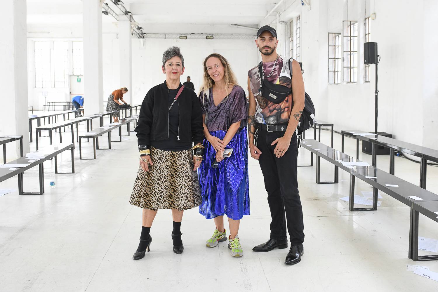  - Milan Fashion Week: sitting front row at Arthur Arbesser Spring/Summer 2019