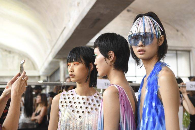  - À Milan, Winnie Harlow et Thylane Blondeau défilent pour Byblos