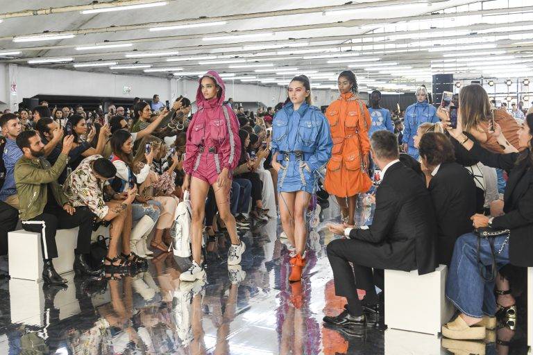  - À Milan, Winnie Harlow et Thylane Blondeau défilent pour Byblos