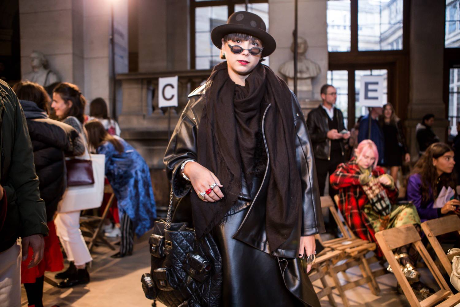  - Au premier rang du défilé Esteban Cortazar printemps-été 2019