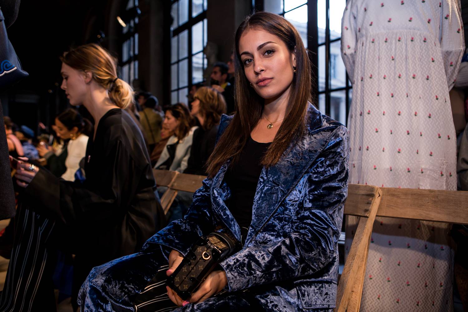  - Au premier rang du défilé Esteban Cortazar printemps-été 2019